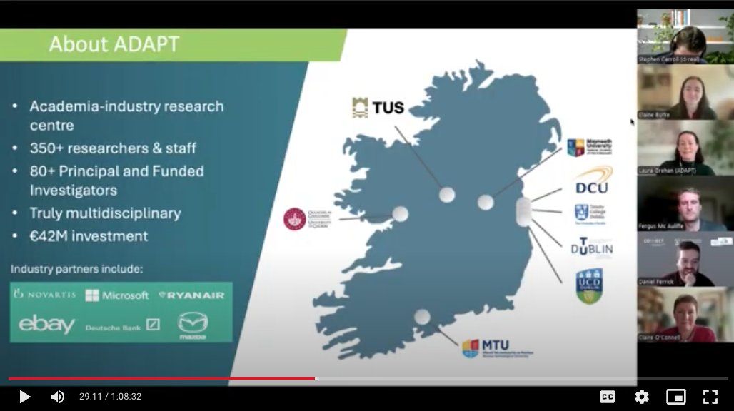 AdvanceCrt's tweet image. 📜Insights from 2nd EPE session with @DREAL_ie: From @connect_ie comms strategy to @iCRAGcentre science-arts collabs, @AdaptCentre digital inclusion work & @midlandsscience human-centred EPE—our speakers shared powerful strategies to spark audience's interest in science! 🔬🧲💡