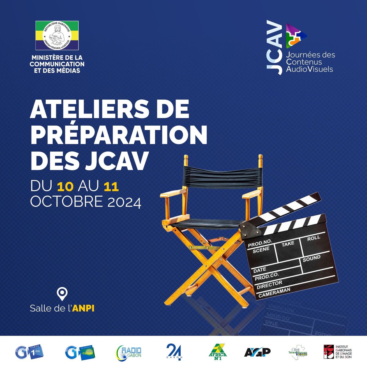 𝐀𝐓𝐄𝐋𝐈𝐄𝐑𝐒 𝐃𝐄 𝐏𝐑𝐄𝐏𝐀𝐑𝐀𝐓𝐈𝐎𝐍 𝐃𝐄𝐒 𝐉𝐂𝐀𝐕

Dans le cadre du lancement de la 1e Édition des JCAV, le MCM lance une série d’ateliers préparatoires avec les acteurs sectoriels à l’ANPI. 

#JCAV24 #Libreville #Gabon