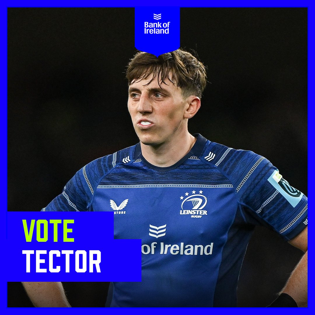🏅 | <a href="/bankofireland/">Bank of Ireland</a> Player of the Month nominee 

Wexford's Charlie Tector is nominated after fine performances in the centre against Edinburgh and Dragons. 🔥

Hit like to vote for Charlie as your POTM. 🌟

#NeverStopCompeting #FromTheGroundUp