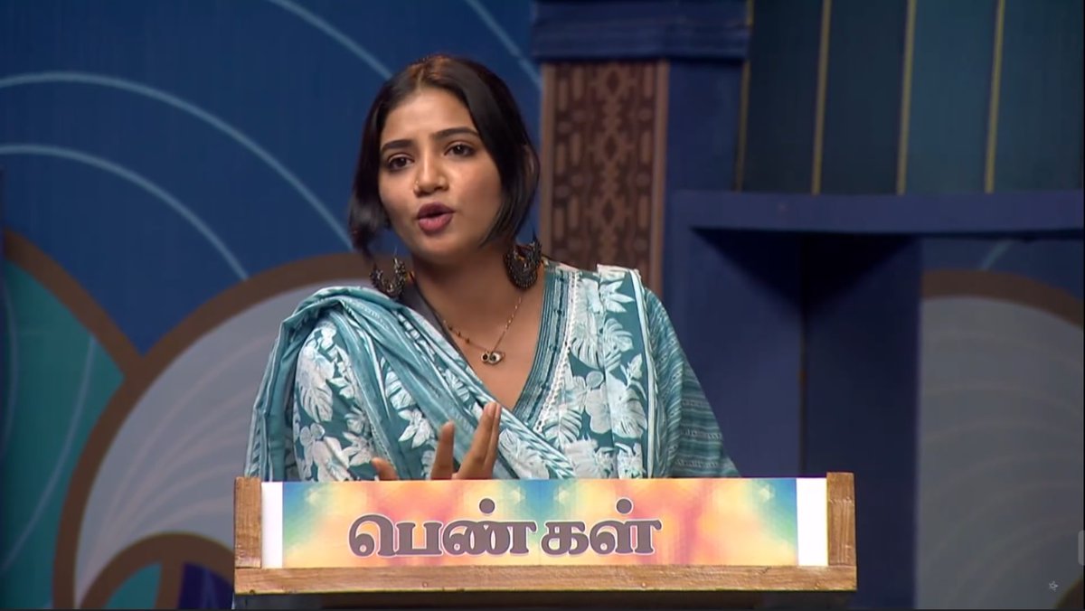 Rasigan_022's tweet image. Nope, he left his wife when she was pregnant. 

So, by her logic, he didn’t abandon his kid for her, just a pregnant wife. 

Makes total sense, right?🙄 

#BiggBossTamil8 #LogicFail