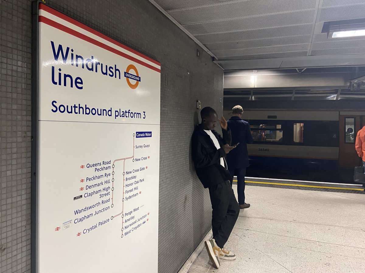 eastlondonlines's tweet image. London Overground marks Black History Month with recently renamed Windrush Line

eastlondonlines.co.uk/2024/10/london…

Words by: Alice Chapman

📸: Alice Chapman

#london #overground #tfl #canadawater @TfL