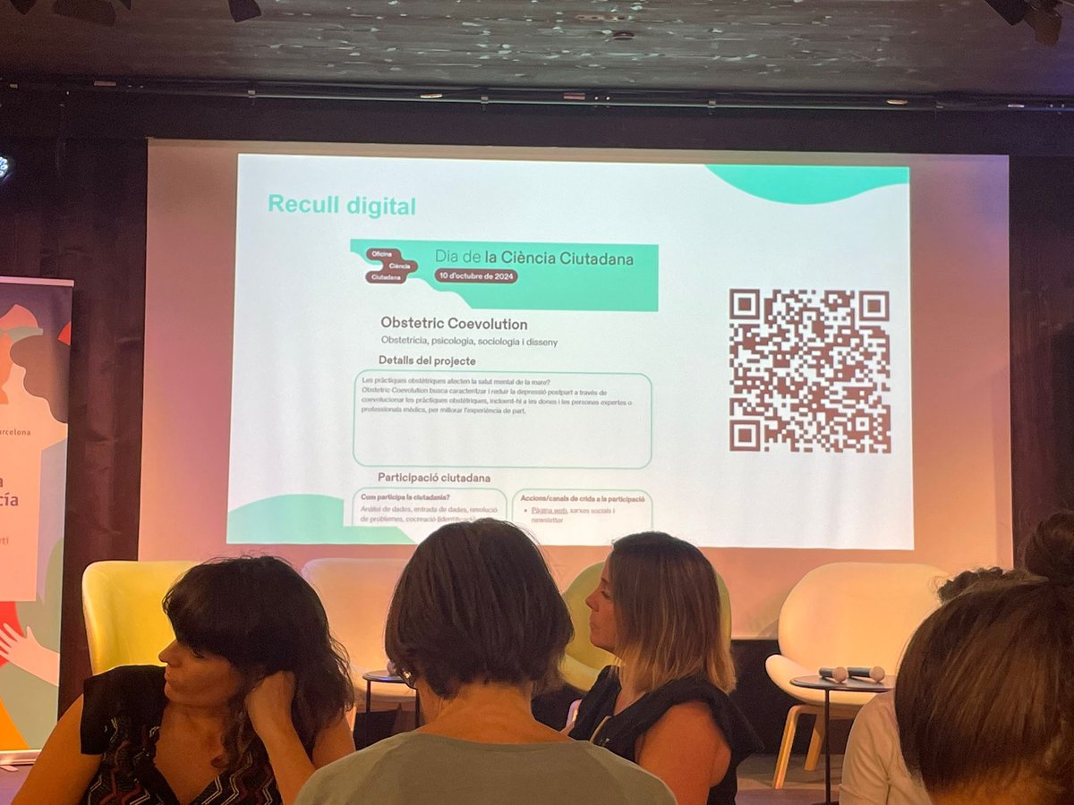 mandarinanewton's tweet photo. Participem del Dia de la #CiènciaCiutadana des de la
@bgarciamarquez
Presentació del nostre projecte #ObstetricCoevolution (@coevolution), a través del qual formem part de l'Oficina de Ciència Ciutadana de Barcelona (@BCNCiencia). https://t.co/ji14GcWGrU
