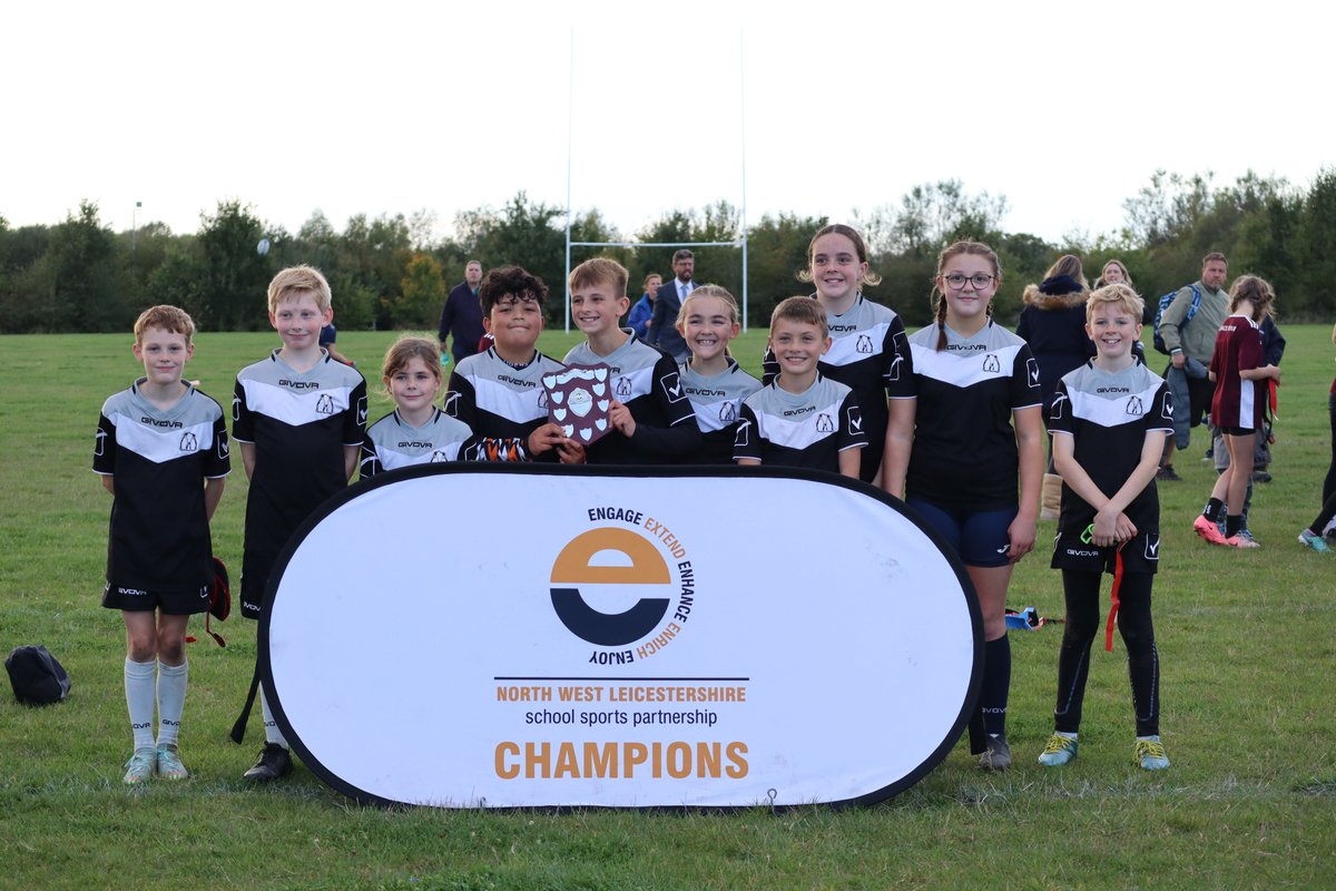 NWLSSP (@nwlssp) on Twitter photo Massive congratulations to our Year 5/6 Tag Rugby Winners <a href="/WhitwickPrimary/">Whitwick St John the Baptist CE Primary School</a>
Thank you to <a href="/CoalvilleRugby/">Coalville Rugby</a> for hosting our competition ๐ Massive congratulations to our Year 5/6 Tag Rugby Winners <a href="/WhitwickPrimary/">Whitwick St John the Baptist CE Primary School</a>
Thank you to <a href="/CoalvilleRugby/">Coalville Rugby</a> for hosting our competition ๐