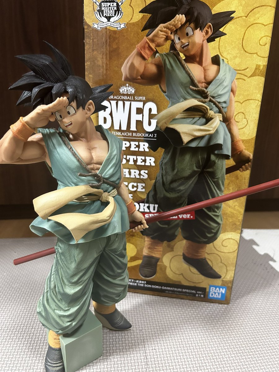ドラゴンボールバイバイ悟空ダイマツリロゴフィギュアセット