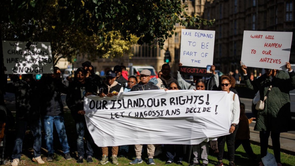 UN experts emphasise that Chagossians should be centre stage in Mauritius-UK negotiations over sovereignty of the archipelago, and urge a finalising treaty to secure their rights, including return to their homeland and reparations.

ohchr.org/en/press-relea…