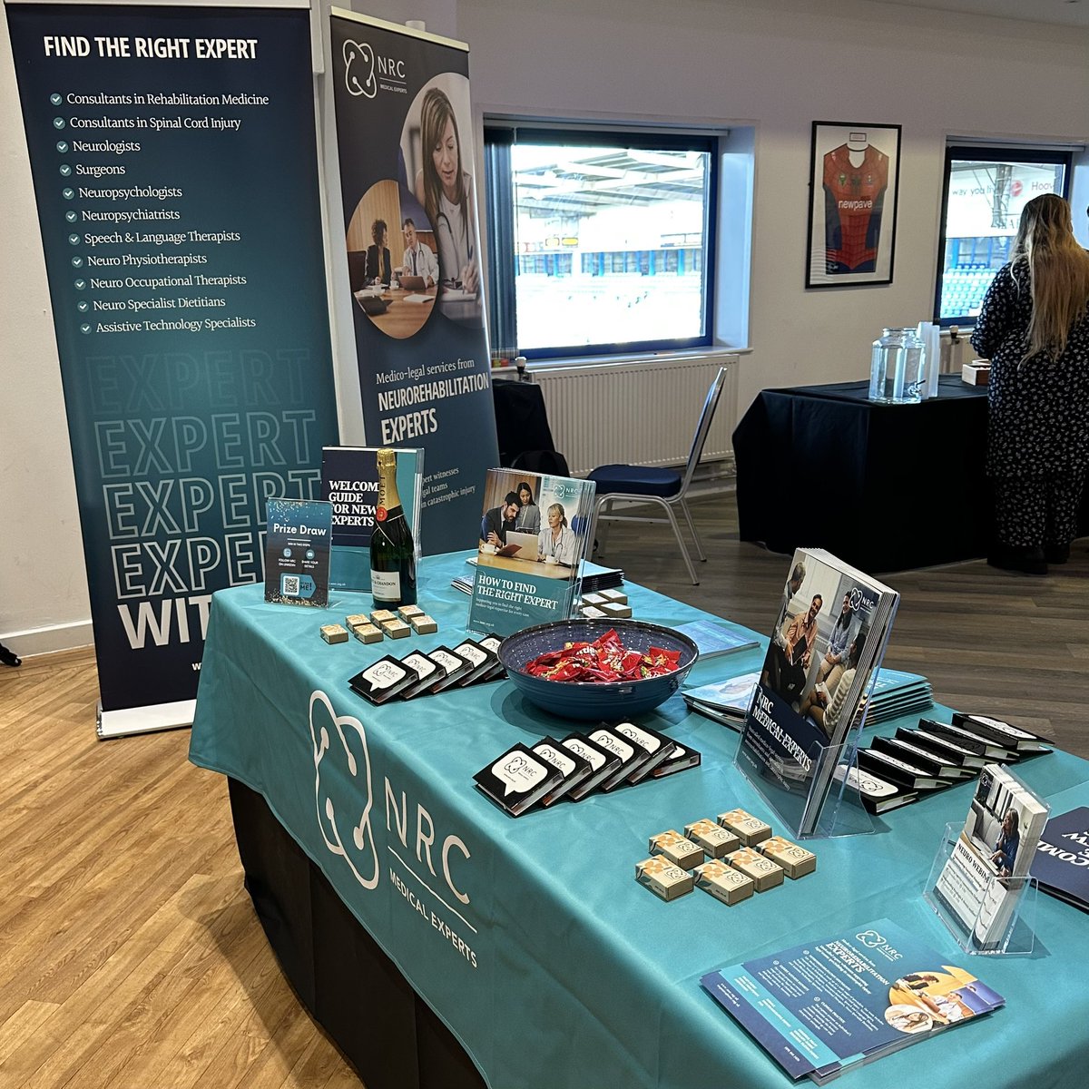 RehabChambers's tweet image. NRC Medical Experts are proud to sponsor the @CygnetGroup Neuropsychiatric Rehab Conference in Warrington today.
Our Clinical Liaison Specialist, Michelle Kudhail, introduced NRC ahead of a packed agenda. Visit our stand to learn more #FCode #NeuroRehab