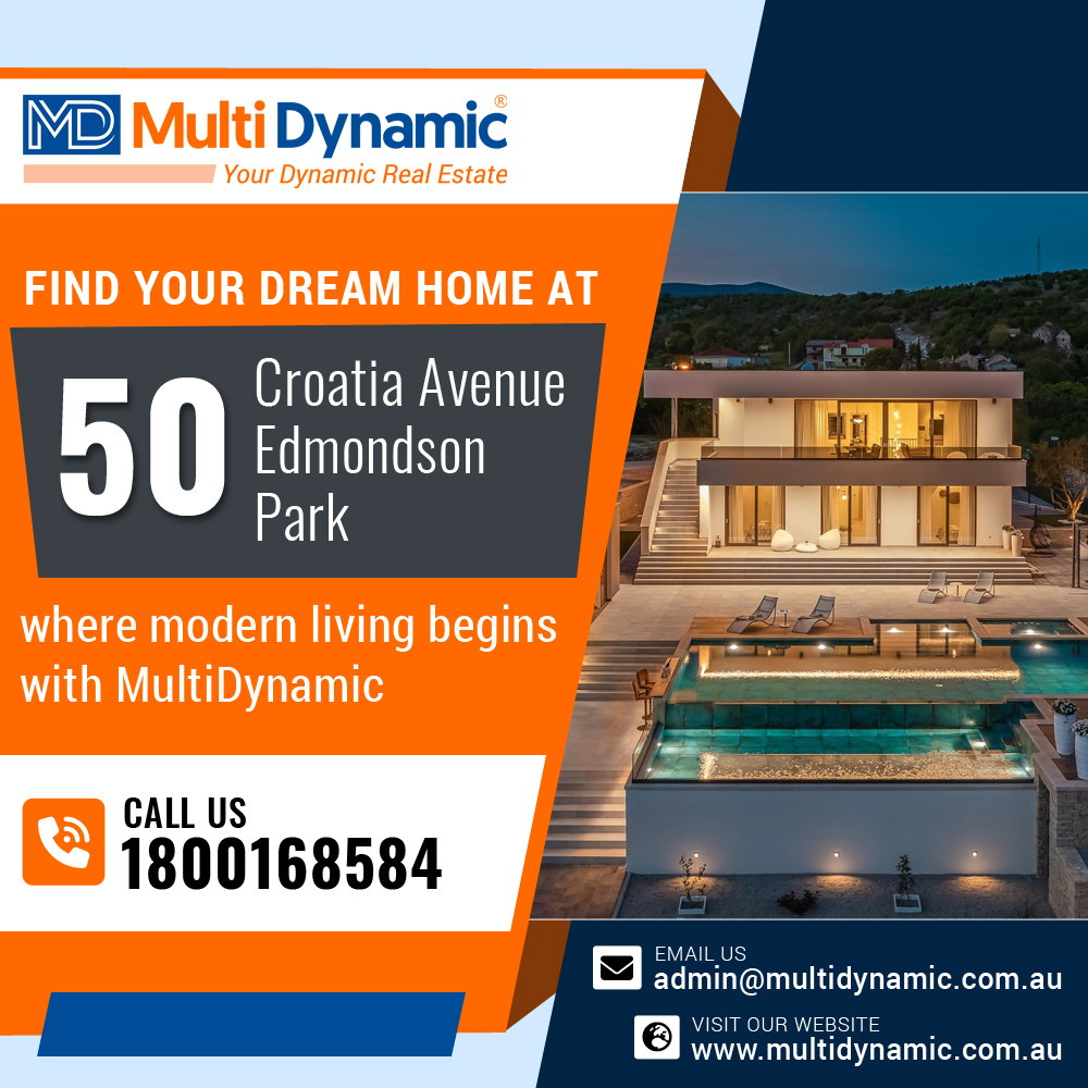 _multidynamic's tweet image. Discover Your Dream Home!

Explore modern living at its finest at 50 Croatia Avenue, Edmondson Park!

✨Let MultiDynamic guide you to your perfect home. Don’t miss out on this opportunity!

multidynamic.com.au

#EdmondsonPark #DreamHome #MultiDynamic #ModernLiving #RealEstate