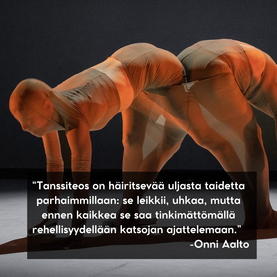 Lue koko Onni Aallon kirjoittama arvio A Couple of Humans -esityksestä blogista: kultanenonni.blogspot.com/2024/10/a-coup… #tanssi