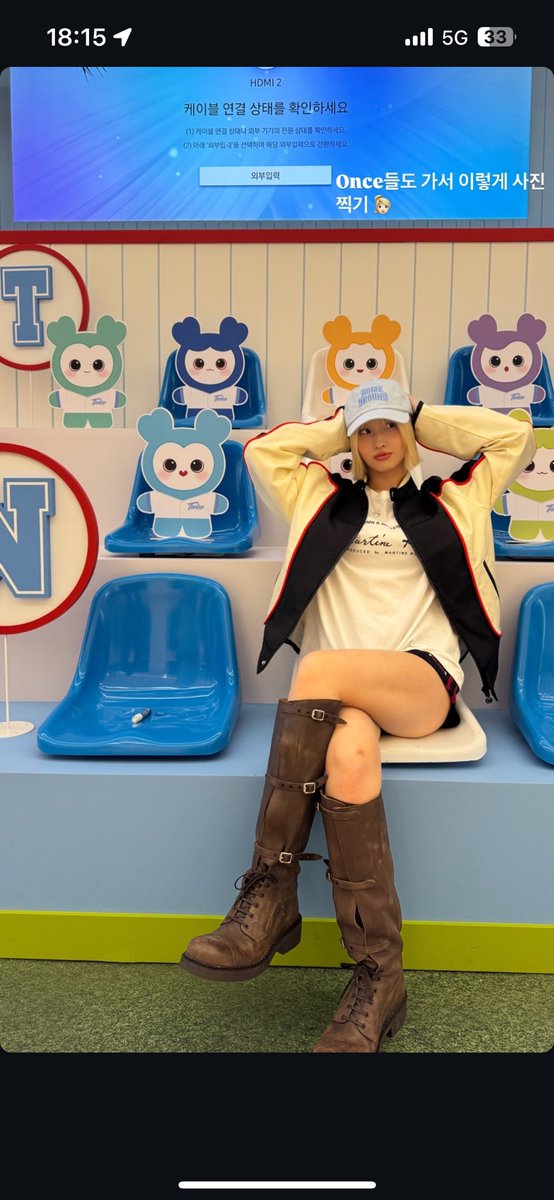 今週行くから待っててね〜🍭♥️
韓国ってあんまりTWICE TWICEしてないから、日本いいな〜って思うこと多いけど、こうやって韓国でポップアップあると嬉しすぎる！！