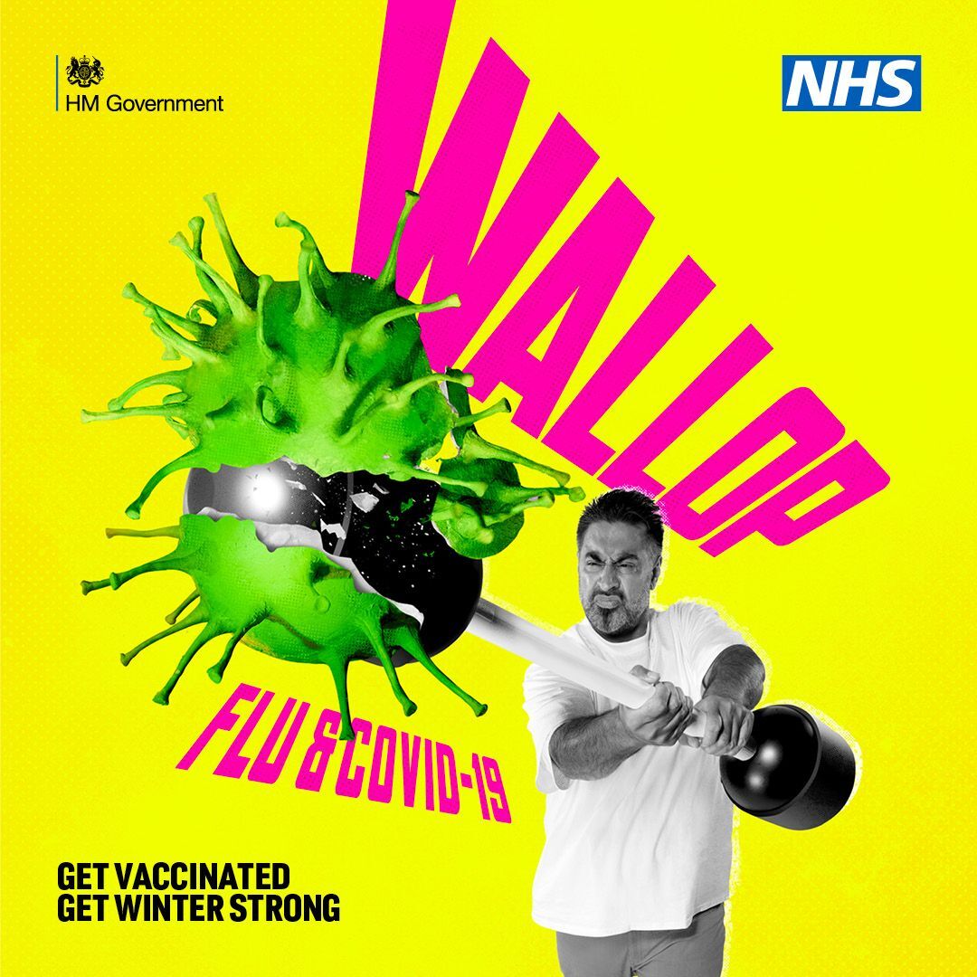 Get your flu &amp; COVID-19 vaccinations and help keep yourself protected this winter. 

If you have a long-term health condition, check your eligibility on the NHS App, <a href="/NHS/">@NHS</a> website or by calling 119. nhs.uk/wintervaccinat…

#GetWinterStrong #FightFlu