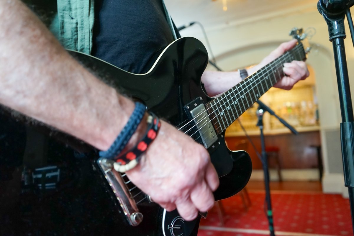 Rob is a master on the guitar🎸

Who is excited to see him? 

#Allouryesterdays #livemusic #memories #guitarist #Practice