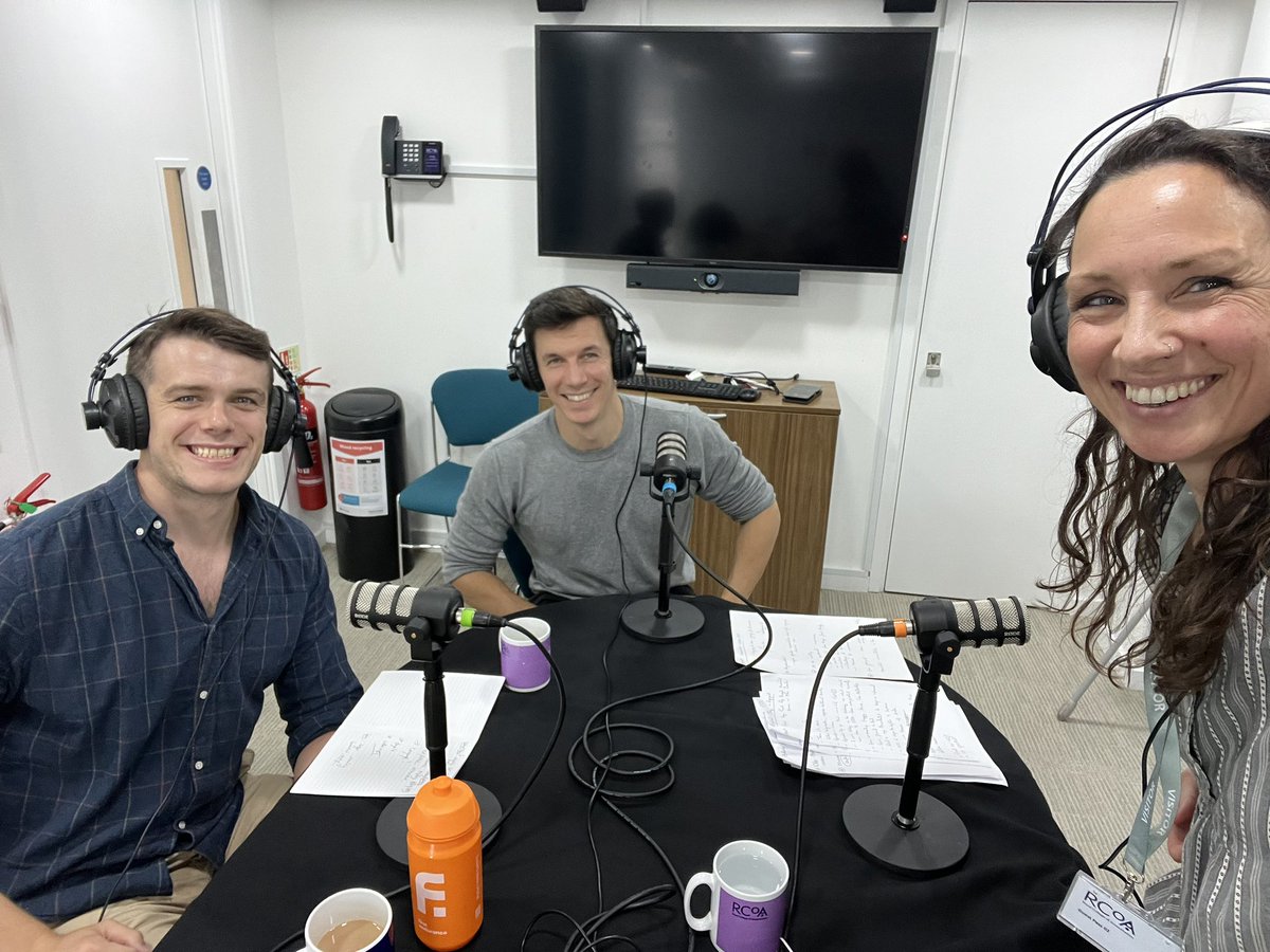 Esther Godfrey (@godfrey_esther) on Twitter photo An absolute privilege as guest speaker for #NovPod podcast at <a href="/RCoANews/">Royal College of Anaesthetists</a> - <a href="/DoreEoin/">Eoin Dore</a> / Duncan, such a lovely pair to chat with!
…all things <a href="/TheSUPPORT_proj/">The SuPPORT Project</a>, #Junoinspired by my brunette rockstar.
What is high quality comms during #neonatalresuscitation? Watch this space! An absolute privilege as guest speaker for #NovPod podcast at <a href="/RCoANews/">Royal College of Anaesthetists</a> - <a href="/DoreEoin/">Eoin Dore</a> / Duncan, such a lovely pair to chat with!
…all things <a href="/TheSUPPORT_proj/">The SuPPORT Project</a>, #Junoinspired by my brunette rockstar.
What is high quality comms during #neonatalresuscitation? Watch this space!