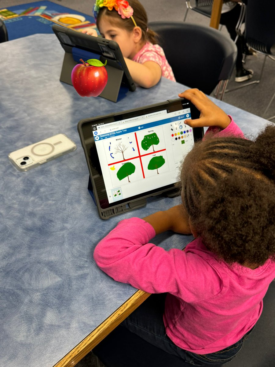 Montclair ES PWCS (@montclair_elem) on Twitter photo Mrs. Farrell’s kindergartners read “The Seasons of Arnold’s Apple Tree” and “The Apple Pie Tree.”  They used <a href="/Wixie_T4L/">Wixie By Tech4Learning</a> to draw an apple tree in each of the 4 seasons. <a href="/MontysLibrary/">Mrs. Provencio</a> Mrs. Farrell’s kindergartners read “The Seasons of Arnold’s Apple Tree” and “The Apple Pie Tree.”  They used <a href="/Wixie_T4L/">Wixie By Tech4Learning</a> to draw an apple tree in each of the 4 seasons. <a href="/MontysLibrary/">Mrs. Provencio</a>