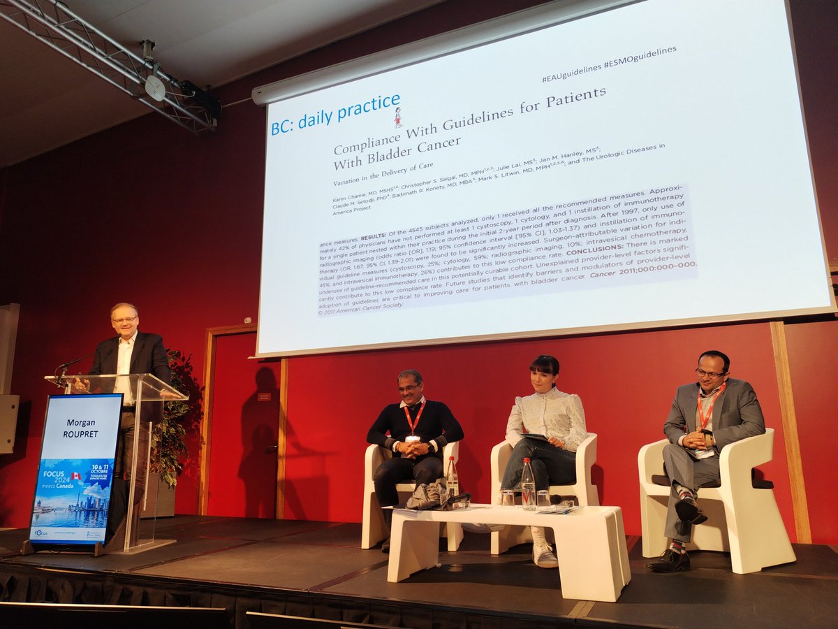 Paul Sargos (@paulsargos) on Twitter photo DEBATE :
🇫🇷🇮🇳🇨🇦TMT is A standard of Care
⚡Inform patients, they need to see a radonc and a urologist and a medical oncologist
👉Work to do: How to define complete response after TMT?
MRI for better local staging?
🌍No need to have underwears to come in <a href="/FocusMeeting/">@FOCUS_meeting</a>
🙏Thanks DEBATE :
🇫🇷🇮🇳🇨🇦TMT is A standard of Care
⚡Inform patients, they need to see a radonc and a urologist and a medical oncologist
👉Work to do: How to define complete response after TMT?
MRI for better local staging?
🌍No need to have underwears to come in <a href="/FocusMeeting/">@FOCUS_meeting</a>
🙏Thanks