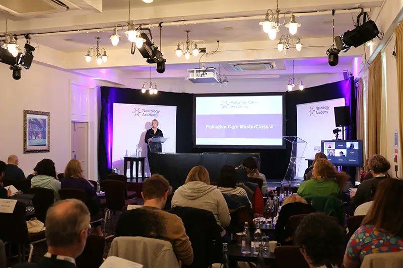 ParkinsonsEN's tweet photo. The Palliative care masterclass by @theneuroacademy will give experienced healthcare professionals the opportunity to develop a dual skillset in neurological palliative care.

Places still available to attend online.

Register today: https://t.co/pSww3bKVB8 https://t.co/Q6WiXdjGEU