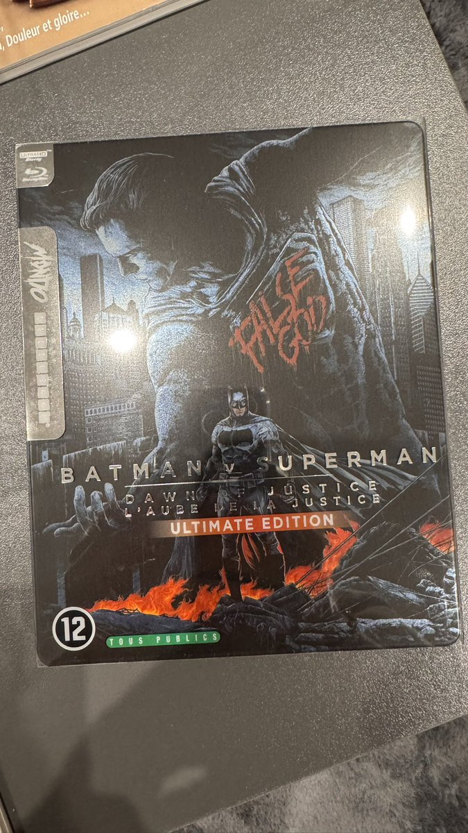 Grve27's tweet image. Une édition mondo pour la réception du jour #batmanvsuperman #steelbook #ultimateedition #ultrahd4k #vivelesupportphysique😍😍