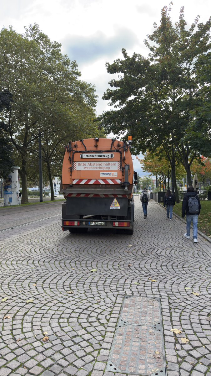 Was soll der Aufkleber? @HEAGmobilo