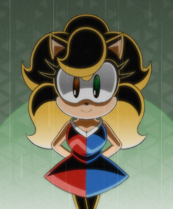 And yet... she always has that calm smile on her face.

#SonicOC