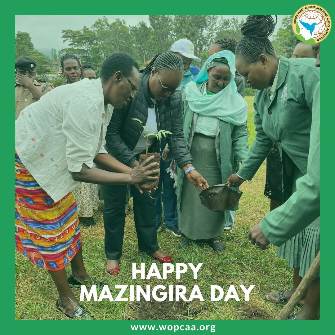 Women Peace Climate Resilience Justice Association (@wopcaa) on Twitter photo ๐๐๐ฉ๐ฉ๐ฒ #๐๐๐ณ๐ข๐ง๐ ๐ข๐ซ๐๐๐๐ฒ 2024! ๐ฑ
Today is an opportunity for each of us to make a differenceโwhether by planting trees, reducing waste, or embracing sustainable practices in our work and everyday lives.
Let's protect our environment, one small action at a time. ๐๐๐ฉ๐ฉ๐ฒ #๐๐๐ณ๐ข๐ง๐ ๐ข๐ซ๐๐๐๐ฒ 2024! ๐ฑ
Today is an opportunity for each of us to make a differenceโwhether by planting trees, reducing waste, or embracing sustainable practices in our work and everyday lives.
Let's protect our environment, one small action at a time.