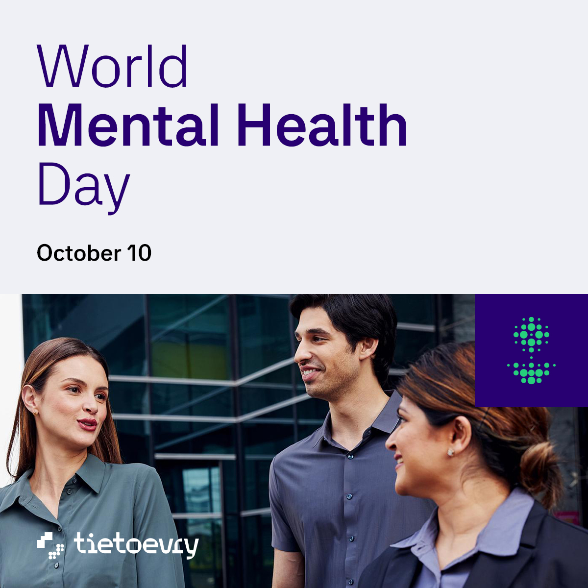 World Mental Health Day is observed on October 10 &amp; this year’s theme, ‘Mental Health at Work,’ highlights the importance of safe, healthy workplaces. Let’s prioritize mental health, support one another, &amp; create a culture of openness &amp; inclusion. 

#WorldMentalHealthDay