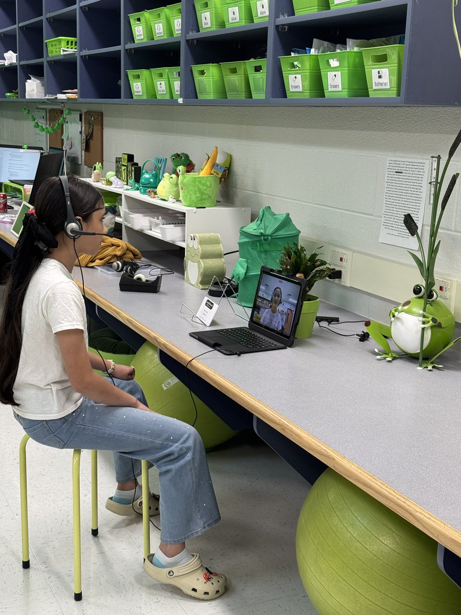 thefrogpond102's tweet photo. So many feels for this project! Research. Creativity. Writing. App smashing! @BookCreatorApp @CanvaEdu #greenscreen #spacetimeline https://t.co/iAbKdnHU2n