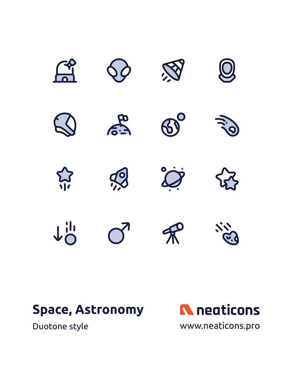 neaticons_pro's tweet photo. Explore the cosmos with our collection of Space, Astronomy Icons! ✨
Follow @neaticons_pro
#icons #icon_set #icon_pack #messeage #notification #bell #design #uiux #space #ui_design #user_interface #astronomy #astronat https://t.co/fWl6YgHDe6