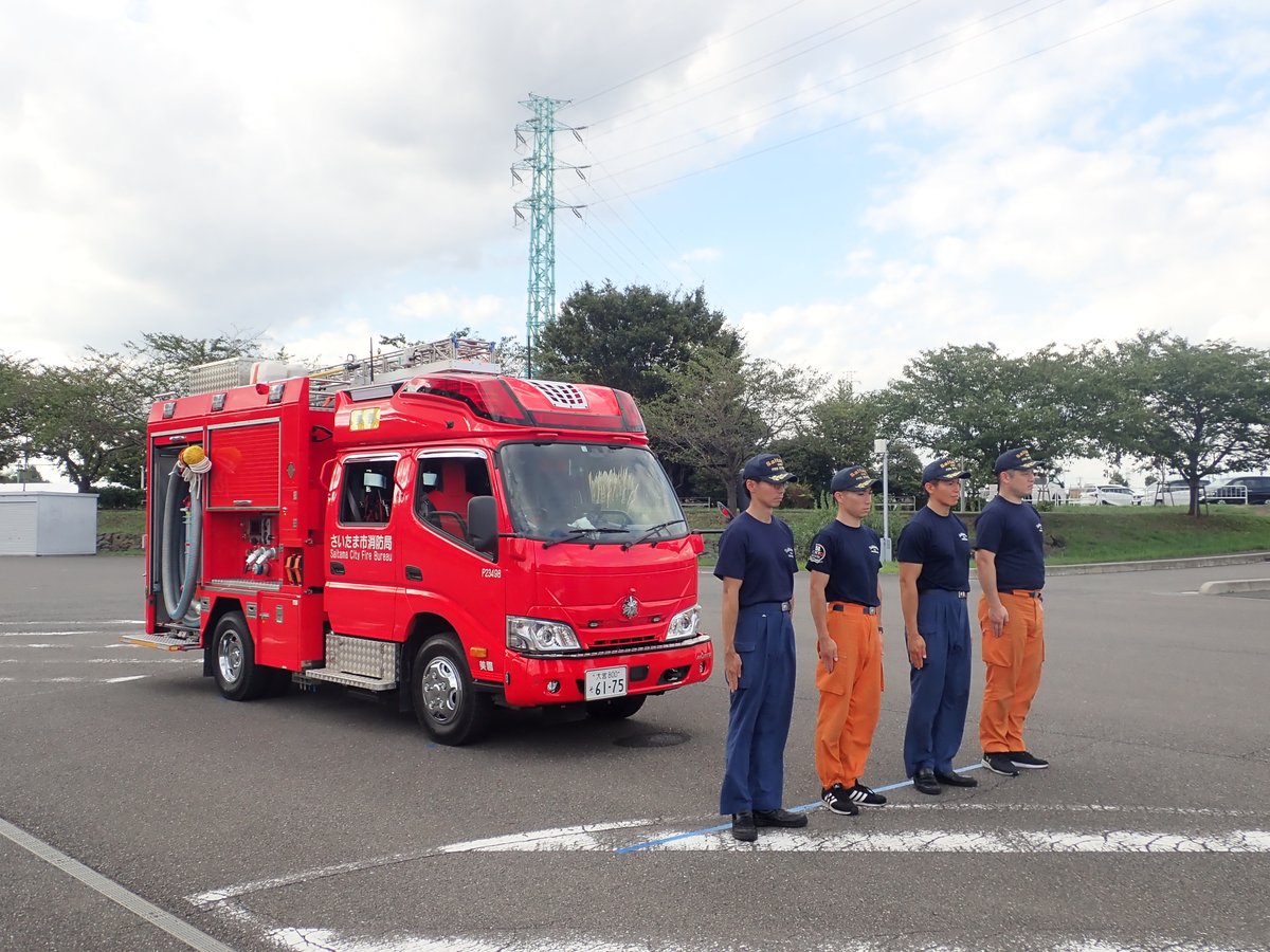 ポンプ車操法を実施しました！】 緑消防署第1大隊では、令和6年9月