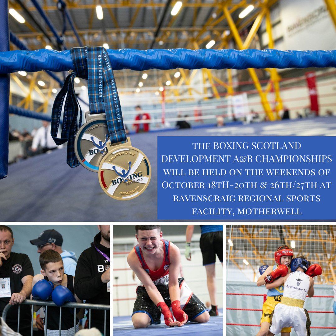 Boxing Scotland receive incredible 6⃣5⃣0⃣ entries for the biggest grassroots boxing competition in the UK - the Boxing Scotland Development A&amp;B Championships - from our 120 affiliated club membership. 

#GrassrootsBoxing
#BoxingPathway 
#OneNationOneBoxingScotland