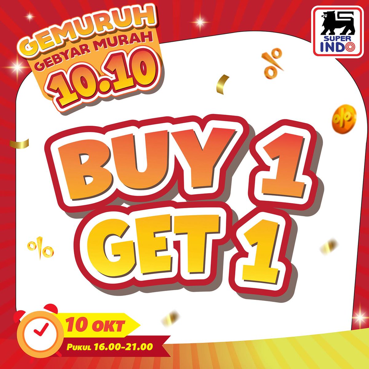 katalogpromosi's tweet image. Promo SuperIndo 10.10! 🛒 
Diskon super hemat cuma HARI INI jam 16.00-21.00! Buruan belanja di SuperIndo 

 🎉 #Promo1010 #SuperIndo #belanjahemat

promo lengkapnya, ada di sini katalogpromosi.com/promo-superind…