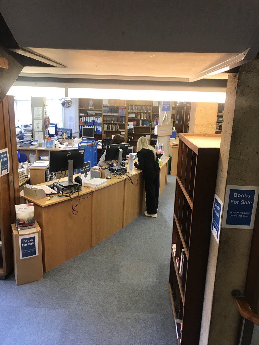 ClareTrowell's tweet photo. And it’s 10:45am and the Marshall is full with queues at the counter borrowing - I think we need a BIGGER LIBRARY!!! https://t.co/uuBBeNO34T