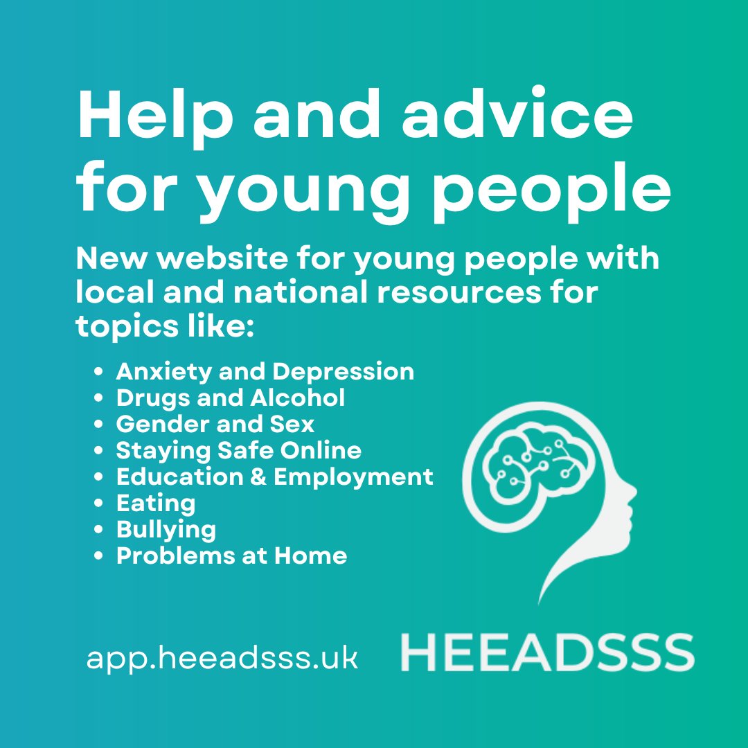 Belfast Trust (@belfasttrust) on Twitter photo We are pleased to announce the launch of the HEEADSSS screening tool and resource website.
It offers free professional led, parent led or young person self-screening. The site is mapped to various  NI based organisations and charities.
tinyurl.com/yc5ujzh5 #MakingADifference We are pleased to announce the launch of the HEEADSSS screening tool and resource website.
It offers free professional led, parent led or young person self-screening. The site is mapped to various  NI based organisations and charities.
tinyurl.com/yc5ujzh5 #MakingADifference