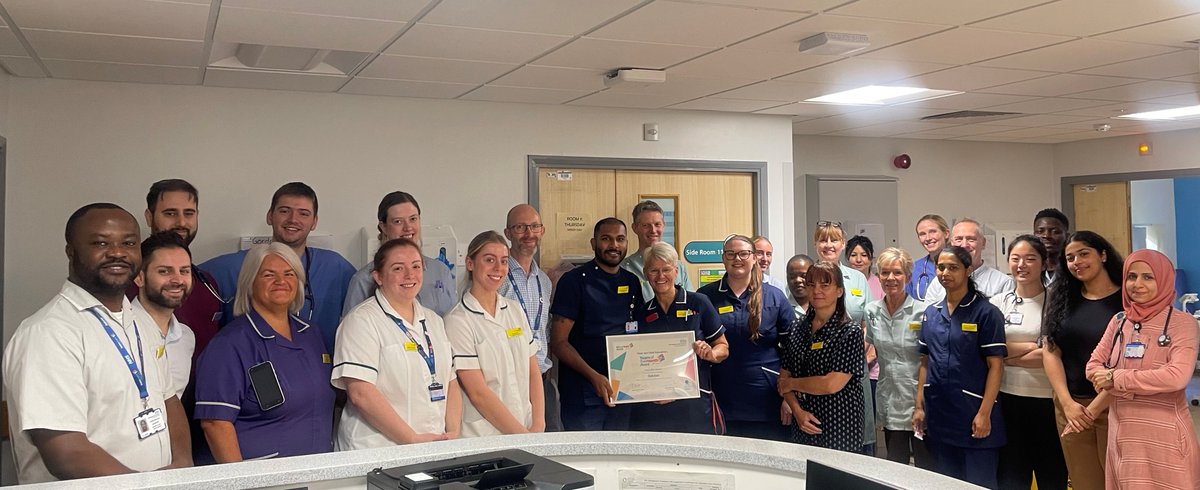 ⭐️Oakdale Ward - August's Team of the Month ⭐️ Congratulations! Team Oakdale always adhere to the trust values and go above and beyond to show kindness and compassion. 💙