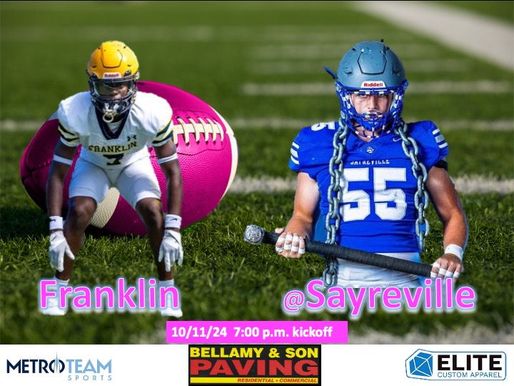 Marcus A. Borden (@bordenfb4ever) on Twitter photo I will be in Sayreville on Friday as #22 S5 <a href="/SWMHS_Football/">@SWMHS_Football</a> (2-4) hosts #12 S5 <a href="/Franklin__FB/">Franklin High School Football</a> (3-3) with a 7pm kickoff and playoff implications for both teams. Follow me for live updates 🎥 📸 and post game interviews with the winning coach and players <a href="/CJSportsRadio/">Central Jersey Sports Radio</a> I will be in Sayreville on Friday as #22 S5 <a href="/SWMHS_Football/">@SWMHS_Football</a> (2-4) hosts #12 S5 <a href="/Franklin__FB/">Franklin High School Football</a> (3-3) with a 7pm kickoff and playoff implications for both teams. Follow me for live updates 🎥 📸 and post game interviews with the winning coach and players <a href="/CJSportsRadio/">Central Jersey Sports Radio</a>