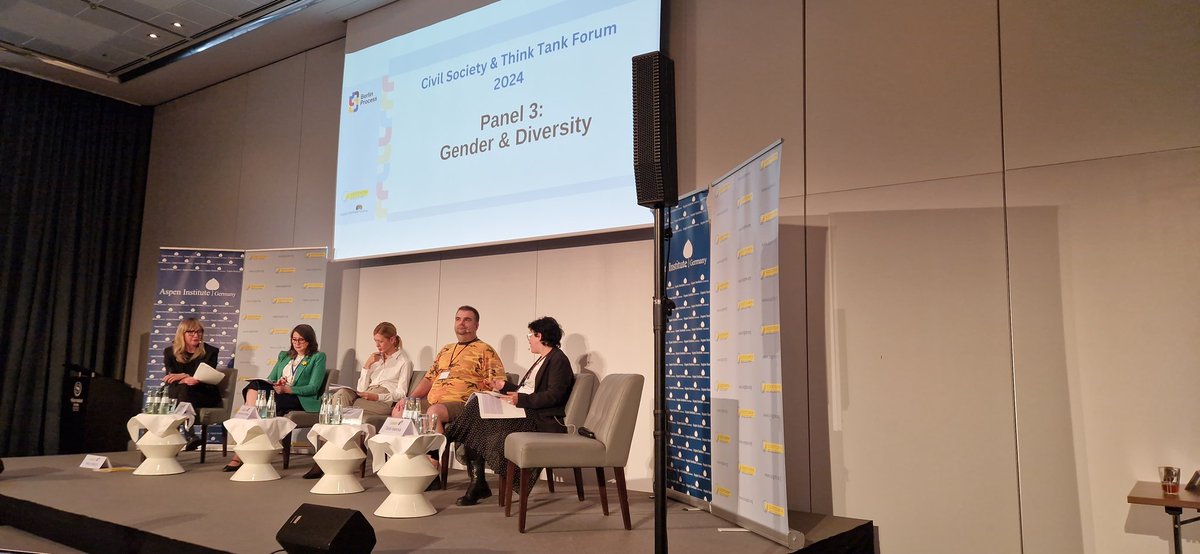 IvanaJelacca's tweet photo. "Anti-rights movement makes our democracy and WB integration fragile."
Anti-gender movement is just part of it, we need to mind intersectionality and every member of society.
Gender & Diversity must not be the 'side dish', but integral focus of #BerlinProcess & #EUintegrations https://t.co/RTtXiVmEBR