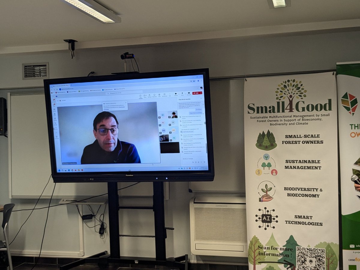 YoungForesters's tweet photo. Today the SMURF Project join us to share experiences in the Small4Good Meeting , at Palencia campus
#Small4Good #EUProjects #somosiuFOR #SMURF https://t.co/50prmxJH4j