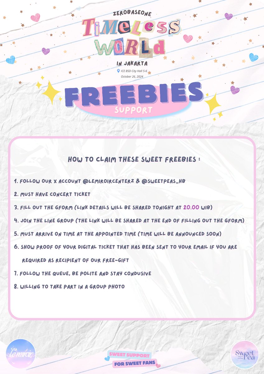 𝐙𝐡𝐚𝐧𝐠 𝐇𝐚𝐨 𝐗 𝐒𝐮𝐧𝐠 𝐇𝐚𝐧𝐛𝐢𝐧 𝐒𝐮𝐩𝐩𝐨𝐫𝐭 𝐏𝐫𝐨𝐣𝐞𝐜𝐭 

❀𝑻𝒊𝒎𝒆𝒍𝒆𝒔𝒔 𝑾𝒐𝒓𝒍𝒅 𝑰𝒏 𝑱𝒂𝒌𝒂𝒓𝒕𝒂❀
 𝐒𝐖𝐄𝐄𝐓 𝐒𝐔𝐏𝐏𝐎𝐑𝐓 𝟐

𝑆𝑤𝑒𝑒𝑡 𝑆𝑢𝑝𝑝𝑜𝑟𝑡 𝐹𝑜𝑟 𝑆𝑤𝑒𝑒𝑡 𝐹𝑎𝑛𝑠 𝑏𝑦
<a href="/sweetpeas_hb/">𝑆𝑤𝑒𝑒𝑡 𝑃𝑒𝑎</a> 𝑿 <a href="/LeMiroirCenterz/">LeMiroir_Centerz</a>

The form opened at 20.00 WIB