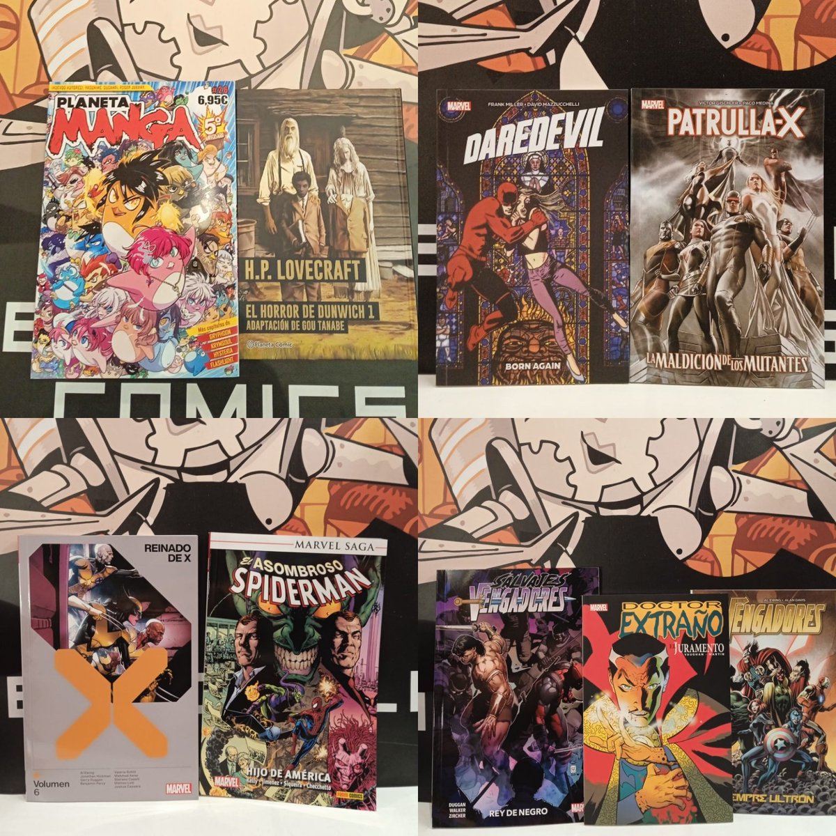 metropol_comics's tweet image. Más entradas semanales de diversa estampa y preferencias. El sábado cerramos por festivo, así que te quedan dos días para ir a por tus cositassss, ya estamos abiertos desde las 11:00!
#libreriscomic #libreriaespecializada #comicstore #coruña #ferrol #vilagarcia