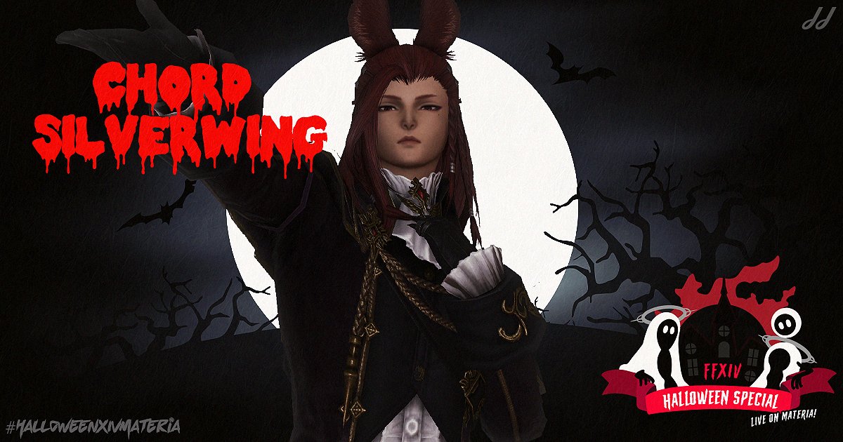 JuicyXIV's tweet photo. In the light of transcendence, @ChordSilverwing's soul mourns—reflecting on the memories of a life once lived, now immortalized in song! 🤍🎸🖤

#FFXIV #FF14 #HalloweenXIVMateria #MateriaDC https://t.co/7ow7JTrUaY