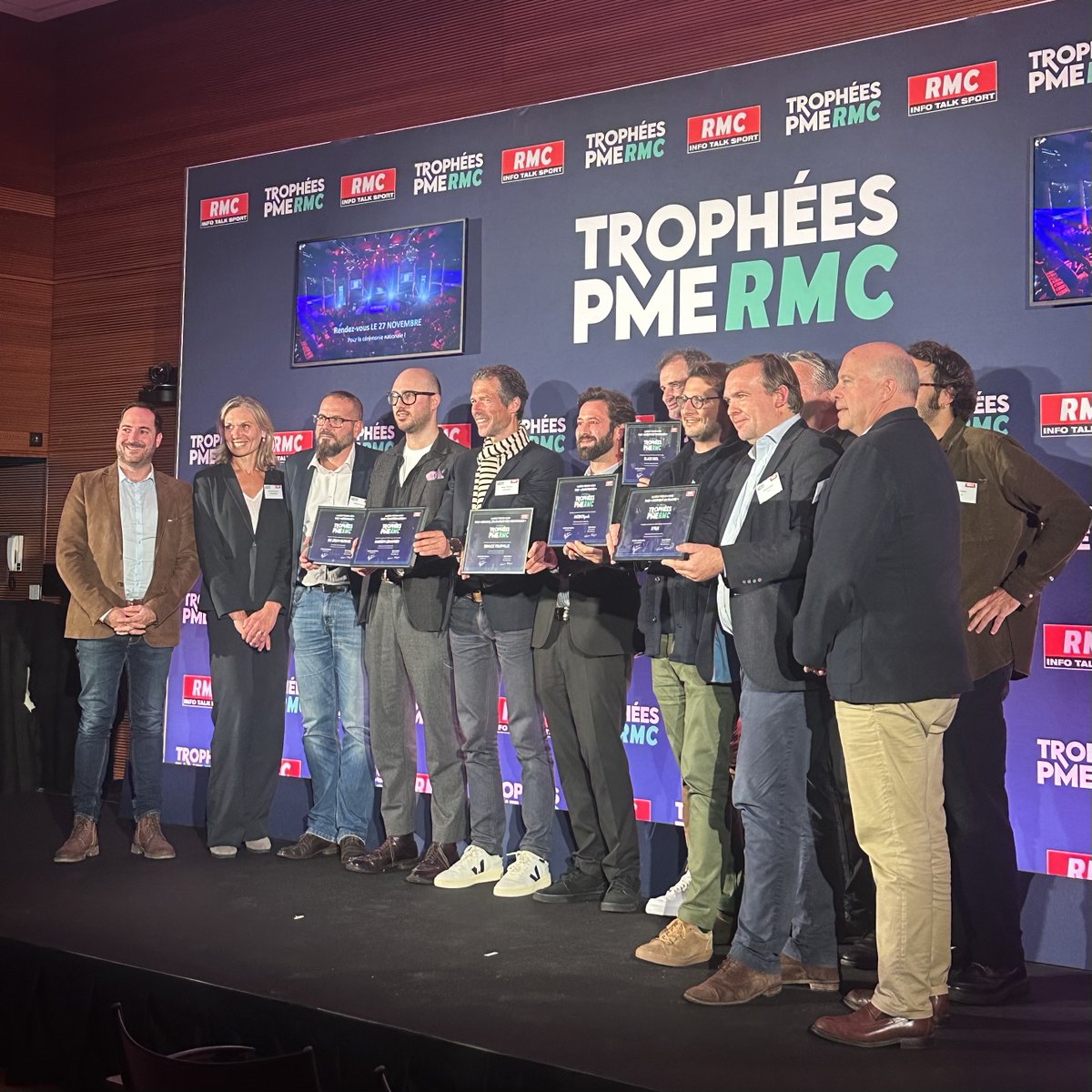 kyliicompany's tweet photo. 🏆 Kylii, lauréat des Trophées dans la catégorie "Fabriqué en France" 🇫🇷 !

Quelle joie de voir notre travail reconnu à cette échelle !

Merci aux jurys et à la @CCI_hdf pour cette récompense. 

Rendez-vous à Paris le 27/11 pour la finale nationale !🌟

#PMERMC #FabriquéEnFrance https://t.co/PNH3eK0d3D