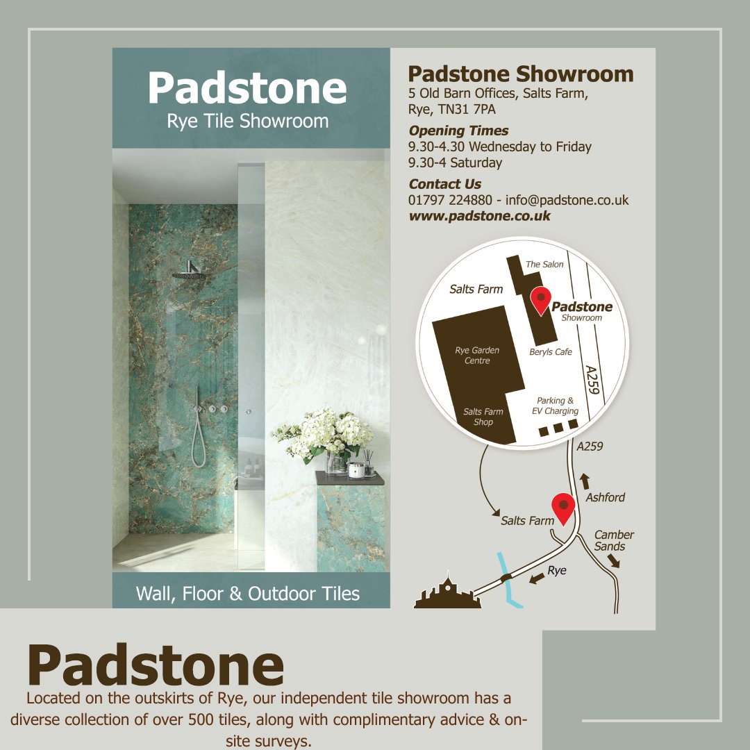 Call in to see us at our independent showroom just outside of Rye, where we offer over 30 years of expertise in tile supply and installation. Start your next renovation with us.
#NaturalStone #tiles #flooring #homeimprovement #stonefloor #interiordesign #Rye