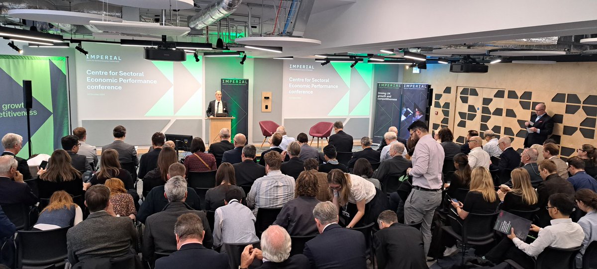 Imperial Policy Forum (@imperial_forum) on Twitter photo Great to host so many leading thinkers from academia, industry and policy for <a href="/imperialcollege/">Imperial College London</a> Centre for Sectoral Economic Performance's inaugural conference.
Visit the CSEP site for our reports on how to grow UK #Telecoms #medtech #biopharma sectors
imperial.ac.uk/sectoral-econo… Great to host so many leading thinkers from academia, industry and policy for <a href="/imperialcollege/">Imperial College London</a> Centre for Sectoral Economic Performance's inaugural conference.
Visit the CSEP site for our reports on how to grow UK #Telecoms #medtech #biopharma sectors
imperial.ac.uk/sectoral-econo…