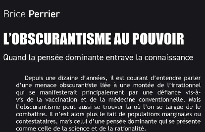 CitizenXSci's tweet photo. 🇫🇷Quand la soi-disant lutte contre l'obscurantisme médical est à base d'obscurantisme sur base d'instrumentalisation politique de la science, ça sent le #ZetHub, clan radicalisé et politisé bourré de #FauxExperts drapés de science
cc @ScienceInfused : livre à lire https://t.co/R2k7Yb4pgm