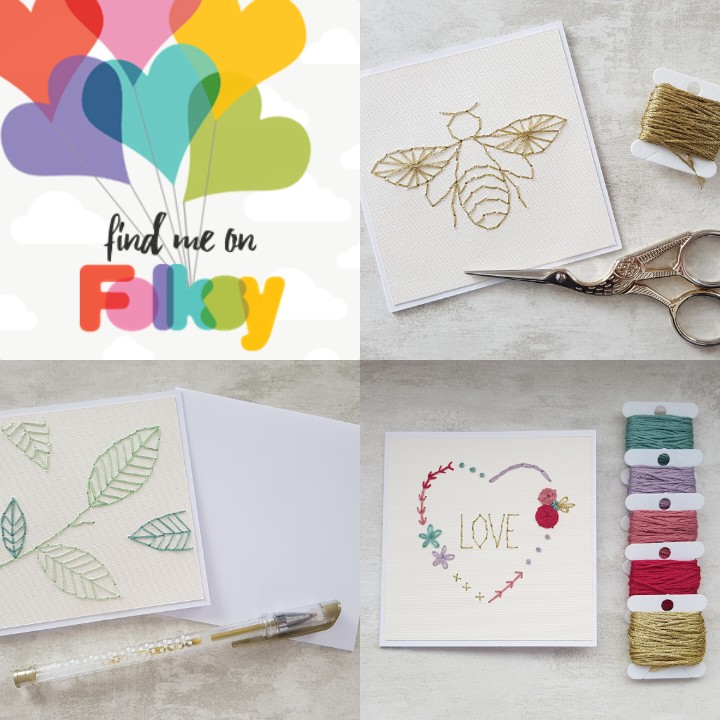 Good Morning, I've just opened my <a href="/folksy/">folksy</a> Shop again (link in bio) 
#elevenseshour #folksy #shopsmall #embroidery #greetingcards