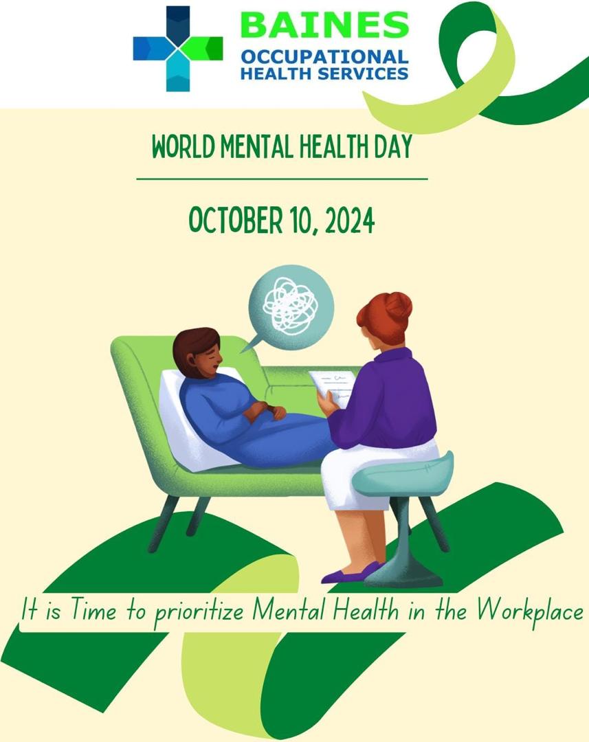 #WorldMentalHealthDay Safe, healthy working environments can act as a protective factor for mental health Poor working conditions pose significant risks, affecting the overall quality of life &amp; consequently participation or productivity at work. 
#workershealth #mentalhealth #OHS