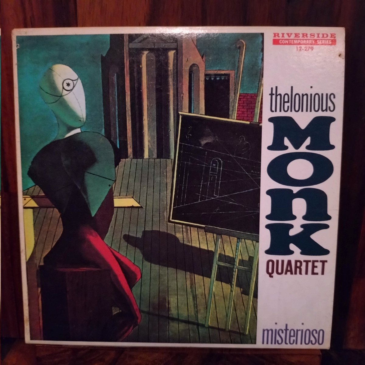 DUGjazz's tweet photo. Thelonious Monk「Misterioso」
58年録音。
NY、ファイブ・スポットで録音されたライ��名盤。モンクのピアノは勿論、グリフィンを始めとする他メンバーも絶好調です。
ジャケは今年話題だったデ・キリコ。
10/10はセロニアス・モンクの誕生日。 https://t.co/5tDsIJm8qL