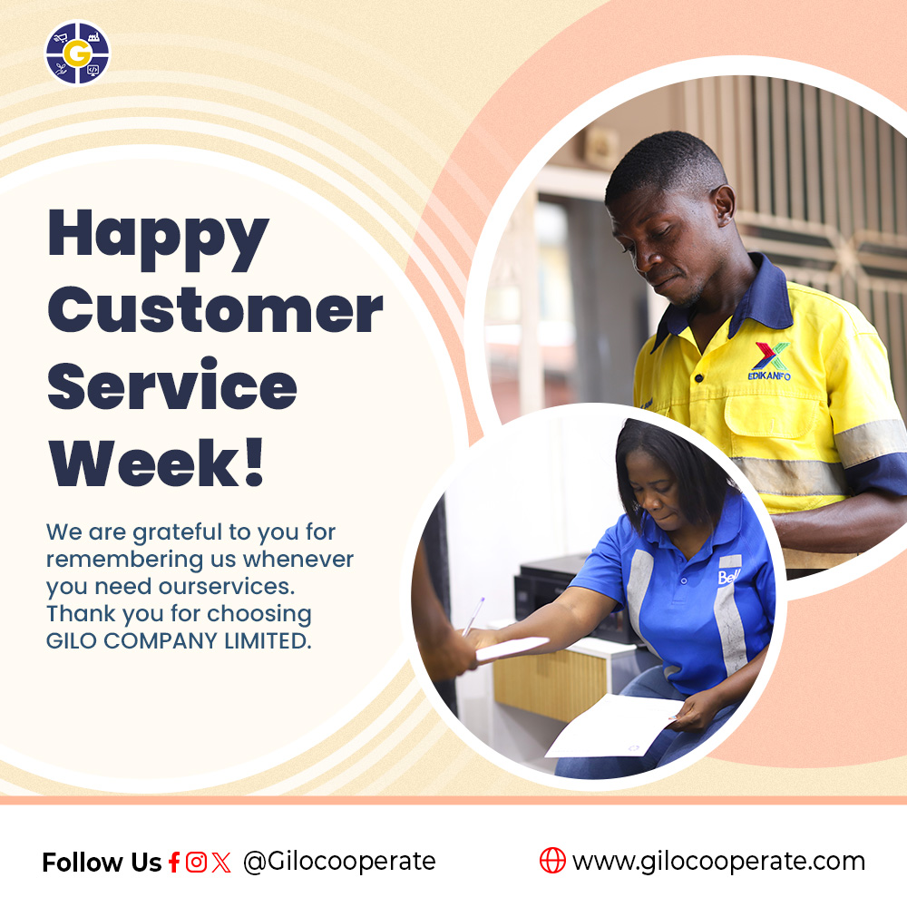 gilocooperate's tweet photo. It has been a pleasure serving you over the past years. We are excited to take this connection further in the coming years, and we know we can count on your support and patronage. We wish you a joyful and fruitful week.
#gilocooperate #HappyCustomerServiceWeek https://t.co/fPXavXWRfH