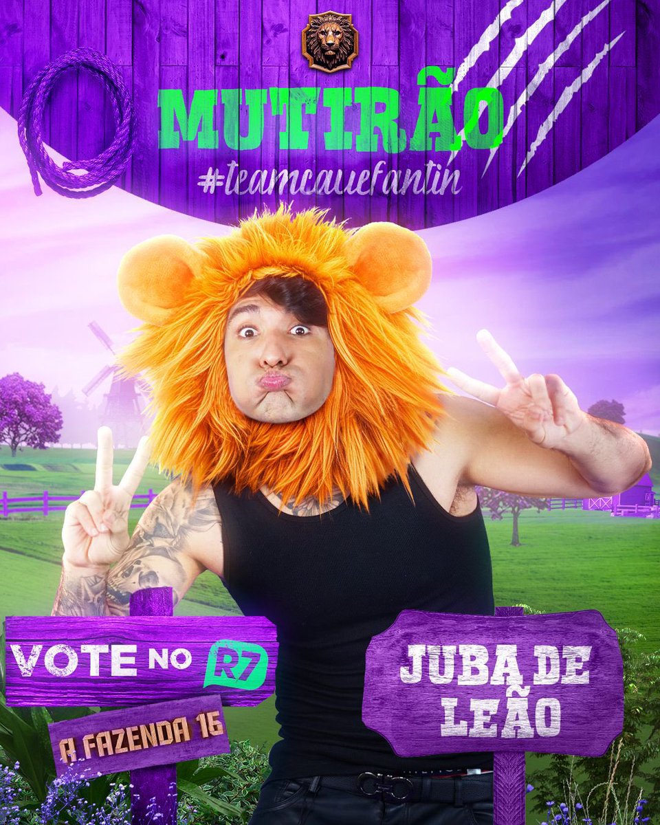CentralCaueF's tweet photo. 🦁 MUTIRÃO JUBA DE LEÃO INICIADO 🦁

✨ A cada 10 votos, mande uma LETRA ou um EMOJI. 

🎯 META: 1 MIL VOTOS 

⏰ ENCERRA ÀS 08H.

🚨O voto é para FICAR, então votem no CAUE!

🔗: https://t.co/DGiojGmiQc

#FicaCaue #AFazenda16 https://t.co/immf5XxwXG