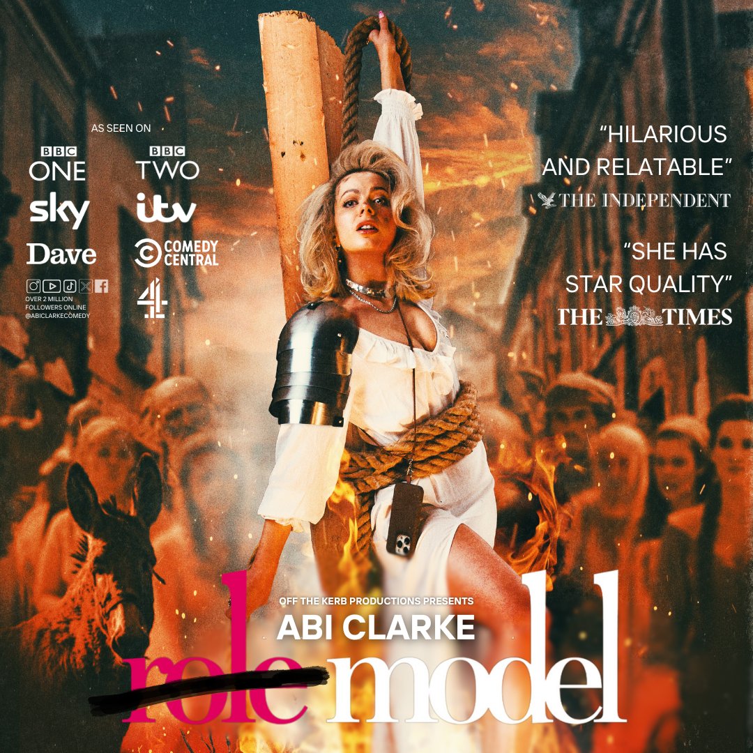 ticketmasteruk (@ticketmasteruk) on Twitter photo On sale now - <a href="/abiclarkecomedy/">Abi Clarke</a> comes to <a href="/TheClaphamGrand/">The Clapham Grand</a> on 5 Dec with her show, (Role) Model 🤩
Abi lived the modern-day dream. Posted a video, went to bed a ‘nobody’, then woke to thousands of followers. This is the debut show they’ve been waiting for, though it may not be On sale now - <a href="/abiclarkecomedy/">Abi Clarke</a> comes to <a href="/TheClaphamGrand/">The Clapham Grand</a> on 5 Dec with her show, (Role) Model 🤩
Abi lived the modern-day dream. Posted a video, went to bed a ‘nobody’, then woke to thousands of followers. This is the debut show they’ve been waiting for, though it may not be