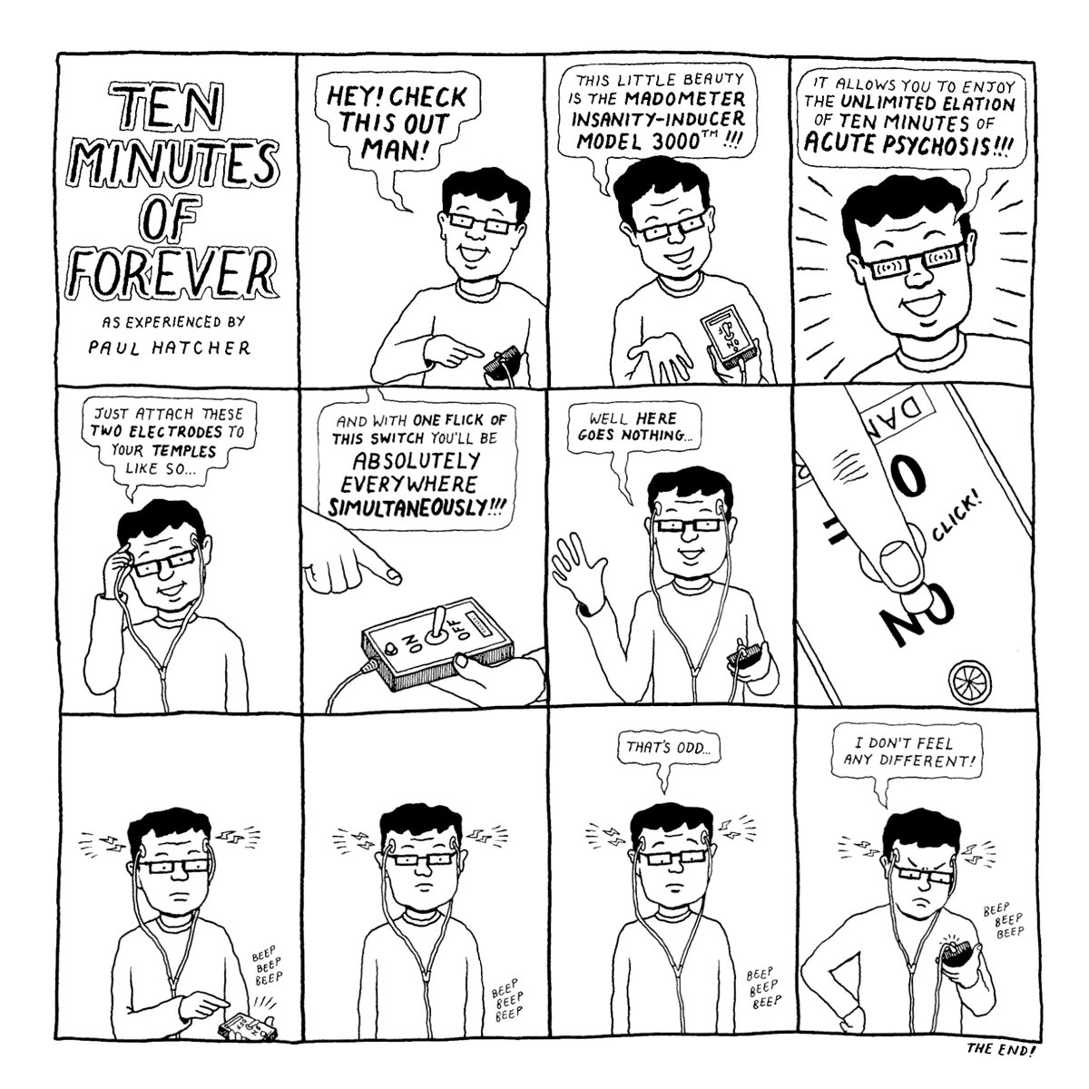 I gather today is World Mental Health Awareness Day so here's one from my 2023 comic THE RENOVATED HOUSE OF HATCH.