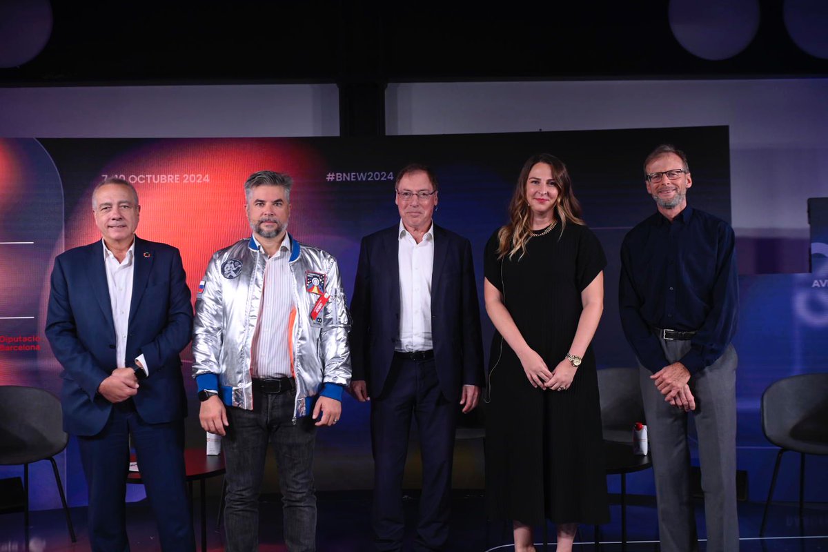 BNEW - Barcelona New Economy Week (@bnewweek) on Twitter photo ¡Arranca la sesión 'El Futuro del Turismo Espacial como Acelerador de Tecnologías Innovadoras'! Con la participación de: Estel Blay (Artemis Earth/<a href="/hypatia_mars/">Hypatia Mars</a>), Joan de Dalmau (<a href="/ISUnet/">Space University</a>), José Mariano López (<a href="/zero2infinity/">Zero 2 Infinity</a>), Angel Ramírez (<a href="/GTDsystems/">GTD</a>), y <a href="/pere_navarro/">Pere Navarro Morera</a> (CZFB). ¡Arranca la sesión 'El Futuro del Turismo Espacial como Acelerador de Tecnologías Innovadoras'! Con la participación de: Estel Blay (Artemis Earth/<a href="/hypatia_mars/">Hypatia Mars</a>), Joan de Dalmau (<a href="/ISUnet/">Space University</a>), José Mariano López (<a href="/zero2infinity/">Zero 2 Infinity</a>), Angel Ramírez (<a href="/GTDsystems/">GTD</a>), y <a href="/pere_navarro/">Pere Navarro Morera</a> (CZFB).